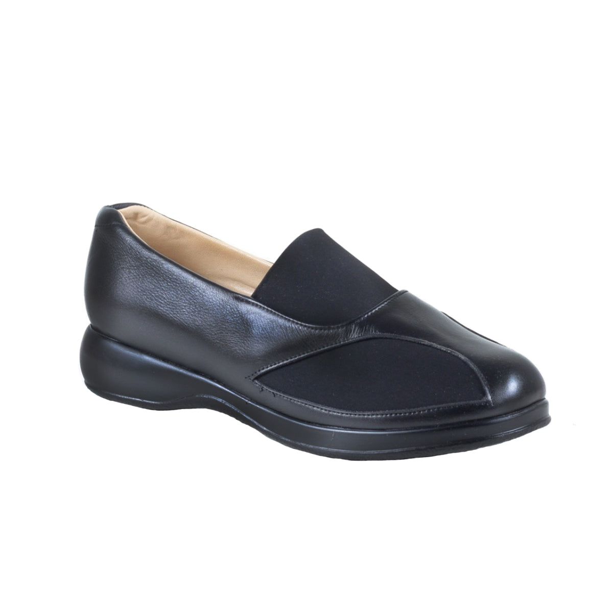 Zapato Descanso Ultra Confort Para Mujer en Piel y Lycra